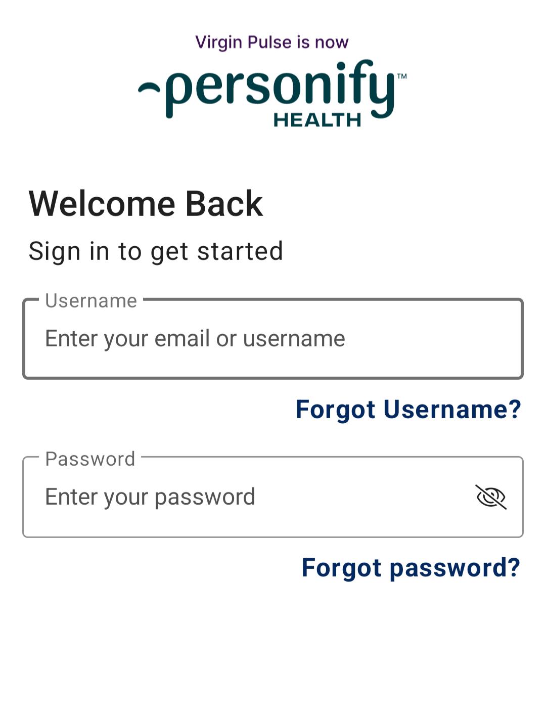Unable to Log Into My Personify Health Account. – Personify Health